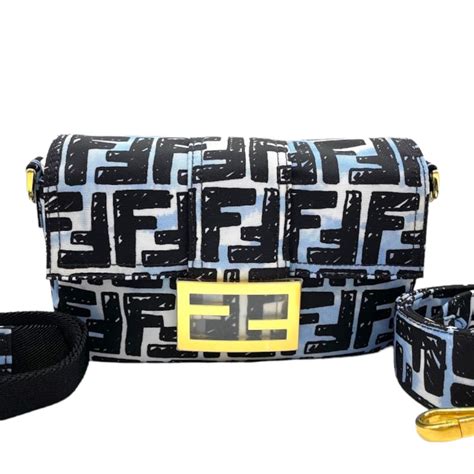 Fendi x Joshua Vides Baguette Crossbody GHW – 